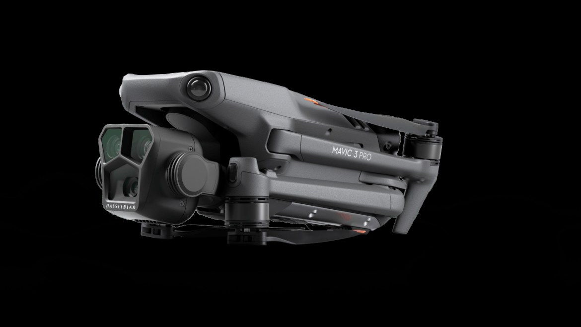 DJI Mavic Drohne als Motiv für Drohnenfotografie
